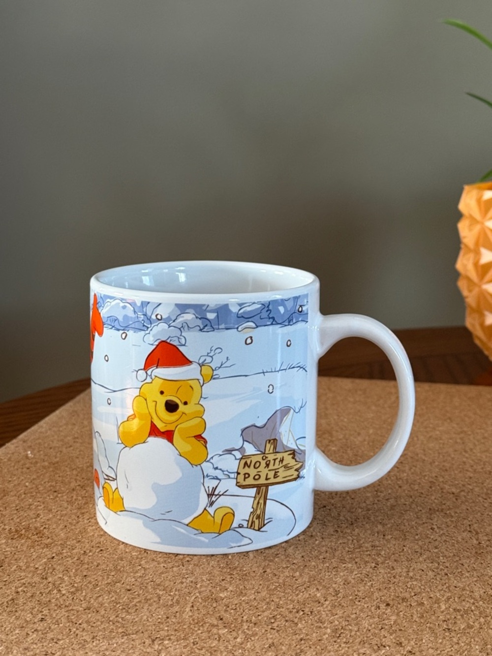 Vintage Disney Winnie the Pooh Vintage Winnie the Pooh and Friends Mug Holiday